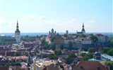 Estonsko - Pobaltí - Estonsko - Tallinn, panoráma města