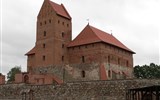 Národní parky Pobaltí a estonské ostrovy 2022 - Pobaltí - Litva - Trakai, hrad na obranu před německými křižáky postaven 1321