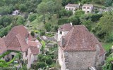 Zelený ráj jižní Francie - Francie, Perigord, St-Cirq_Lapopie