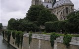 Zámky a zahrady na Loiře a Paříž letecky 2022 - Francie, Paříž, Notre Dame