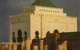 Maroko, země tisíce barev a vůní 2023 - Maroko - Rabat - mausoleum Mohameda V.