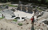 Korfu a jižní Albánie 2022 - Albánie - Butrint - zbytky divadla z doby Římského impéria