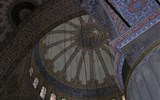 Istanbul - Turecko - Istanbul - interiér Modré mešity