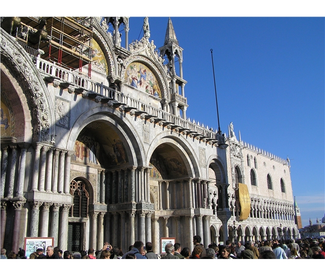 Perly  severní Itálie - Itálie, Benátky, San Marco a dóžecí palác