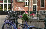 Amsterdam, eurovíkend letecky, Rotterdam a Floriade EXPO 2022 - Holandsko - Amsterdam, kola jsou všude a někdy se zdá že jich je víc než lidí