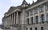 Adventní Berlín vlakem 2022 - Německo, Berlín, Reichstag