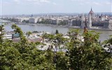 Památky UNESCO - Maďarsko - Maďarsko, Budapešť, pohled na Pešť s parlamentem