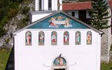Černá Hora, národní parky a moře, hotel 2022 - Černá Hora - Plevlja - klášter Nejsvětější Trojice