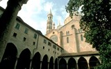 Památky a zajímavosti kraje Benátsko - Itálie - Benátsko - Padova, nádvoří baziliky