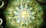 Ravenna - Itálie, Emilia Romagna, Ravenna, mozaika v Batistero degli Ariani z 5.století
