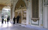 Istanbul - Turecko - Istanbul - palác Topkapi,  mřížová brána harému
