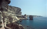 Bonifacio - Francie, Korsika, Bonifacio, křídové útesy