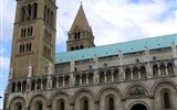 Vánoce v termálech Harkány-penzion Forrás  - Maďarsko - Pécs, románský dóm, název města pochází se slovanského výrazu pec
