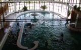 Zalakaros - Maďarsko - Zalakáros - vnitřní bazén termálních lázní s vodou s obsahem jódu či brómu teplou až 36 stupňů