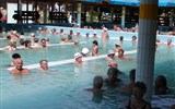 Termální lázně Zalakaros - hotel Park Inn 2023 - Maďarsko - Zalakaros -  termální lázně, lázeňský areál Lázeňský areál o rozloze 12,5 ha je vybavený 9 otevřenými a 1 krytým bazénem s termální vodou