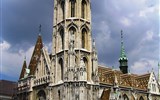 Budapešť, Bratislava, Dunajský ohyb, památky a termální lázně 2021 - Maďarsko, Budapešť, Matyášův chrám