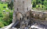Pohoda a turistika v Zemplíně a Tokaji - Maďarsko -  Diósgyor,věnný hrad uherských královen, pohled z věže