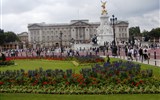 Londýn a královský Windsor letecky 2021 - Velká Británie - Anglie - Londýn, Buckinghamský palác