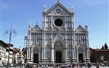 Památky Florencie a galerie Uffizi - Itálie, Toskánsko, Florencie, Santa Croce