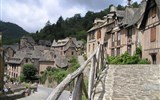 Zelený ráj Francie, kaňony, víno a památky UNESCO 2022 - Francie - Conques, zastávka na Svatojakubské cestě do Santiaga de Compostella
