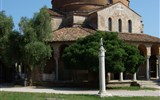 Torcello - Itálie - Benátsko - Torcello, v 10.století zde žilo přes 10.000 obyvatel (dnes 20) a bylo významnější než dnešní Benátky
