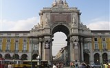 Lisabon, královská sídla, krásy pobřeží Atlantiku, Porto 2023 - Portugalsko - Lisabon - Obchodní náměstí