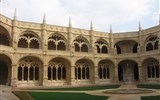 Portugalsko, země mořeplavců, vína a památek UNESCO 2023 - Portugalsko, Lisabon, klášter Jeronýmů, rajský dvůr