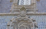 Portugalsko - Portugalsko - Sintra, zámek, okno v typickém manuelském stylu