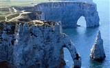 Normandie, zahrada Alabastrového pobřeží - Francie - Normandie - ach ty bílé útesy normandské