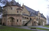 Tajemný kraj Harz, slavnost čarodějnic a úzkokolejkou na Brocken 2021 - Německo - Goslar - císařská falc